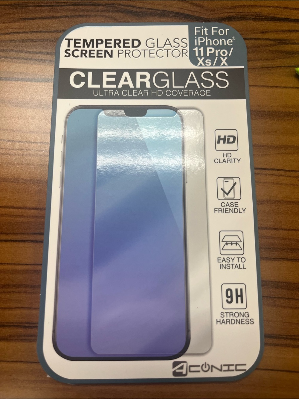 iPhone 11 clear glass screen protector
